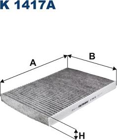 Filtron K 1417A - Filter, Innenraumluft alexcarstop-ersatzteile.com