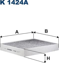 Filtron K 1424A - Filter, Innenraumluft alexcarstop-ersatzteile.com