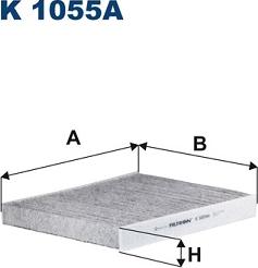 Filtron K 1055A - Filter, Innenraumluft alexcarstop-ersatzteile.com