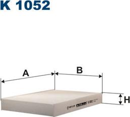 Filtron K1052 - Filter, Innenraumluft alexcarstop-ersatzteile.com