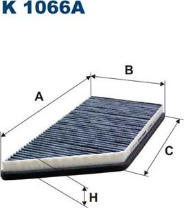 Filtron K1066A - Filter, Innenraumluft alexcarstop-ersatzteile.com