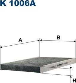 Filtron K1006A - Filter, Innenraumluft alexcarstop-ersatzteile.com