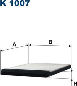 Filtron K1007 - Filter, Innenraumluft alexcarstop-ersatzteile.com