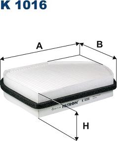 Filtron K1016 - Filter, Innenraumluft alexcarstop-ersatzteile.com