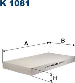 Filtron K1081 - Filter, Innenraumluft alexcarstop-ersatzteile.com