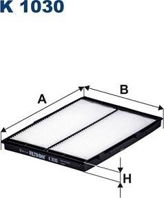 Filtron K1030 - Filter, Innenraumluft alexcarstop-ersatzteile.com