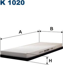 Filtron K1020 - Filter, Innenraumluft alexcarstop-ersatzteile.com