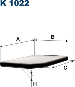 Filtron K1022 - Filter, Innenraumluft alexcarstop-ersatzteile.com