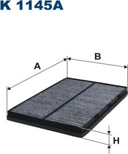 Filtron K1145A - Filter, Innenraumluft alexcarstop-ersatzteile.com