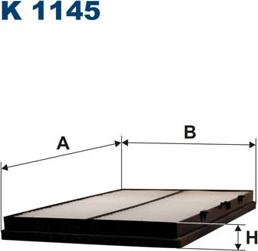 Filtron K1145 - Filter, Innenraumluft alexcarstop-ersatzteile.com