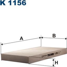 Filtron K1156 - Filter, Innenraumluft alexcarstop-ersatzteile.com