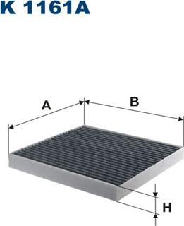 Filtron K1161A - Filter, Innenraumluft alexcarstop-ersatzteile.com