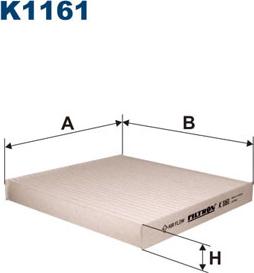 Filtron K1161 - Filter, Innenraumluft alexcarstop-ersatzteile.com