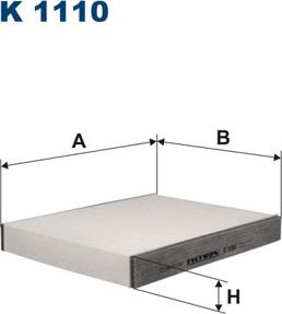 Filtron K1110 - Filter, Innenraumluft alexcarstop-ersatzteile.com