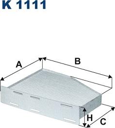 Filtron K1111 - Filter, Innenraumluft alexcarstop-ersatzteile.com