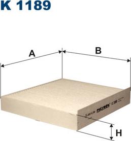 Filtron K1189 - Filter, Innenraumluft alexcarstop-ersatzteile.com