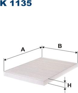 Filtron K1135 - Filter, Innenraumluft alexcarstop-ersatzteile.com