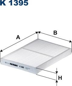 Filtron K1395 - Filter, Innenraumluft alexcarstop-ersatzteile.com