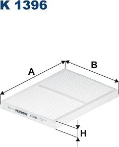 Filtron K1396 - Filter, Innenraumluft alexcarstop-ersatzteile.com