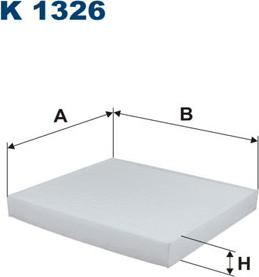 Filtron K1326 - Filter, Innenraumluft alexcarstop-ersatzteile.com