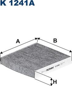 Filtron K1241A - Filter, Innenraumluft alexcarstop-ersatzteile.com