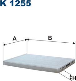 Filtron K1255 - Filter, Innenraumluft alexcarstop-ersatzteile.com