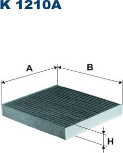 Filtron K1210A - Filter, Innenraumluft alexcarstop-ersatzteile.com