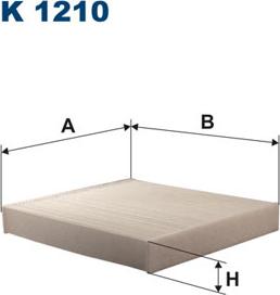 Filtron K1210 - Filter, Innenraumluft alexcarstop-ersatzteile.com