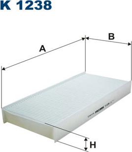 Filtron K1238 - Filter, Innenraumluft alexcarstop-ersatzteile.com