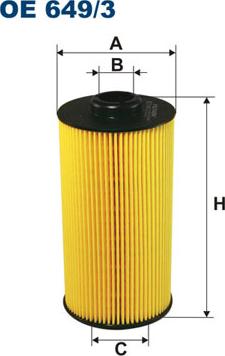 Filtron OE649/3 - Ölfilter alexcarstop-ersatzteile.com