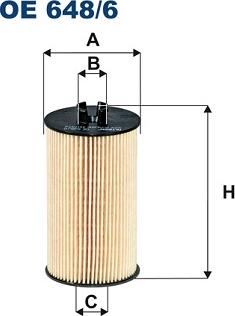 Filtron OE648/6 - Ölfilter alexcarstop-ersatzteile.com