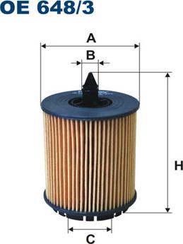 Filtron OE648/3 - Ölfilter alexcarstop-ersatzteile.com