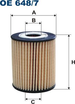 Filtron OE648/7 - Ölfilter alexcarstop-ersatzteile.com