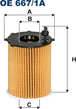 Filtron OE667/1A - Ölfilter alexcarstop-ersatzteile.com