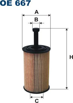 Filtron OE667 - Ölfilter alexcarstop-ersatzteile.com