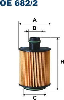 Filtron OE682/2 - Ölfilter alexcarstop-ersatzteile.com