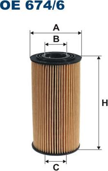 Filtron OE674/6 - Ölfilter alexcarstop-ersatzteile.com