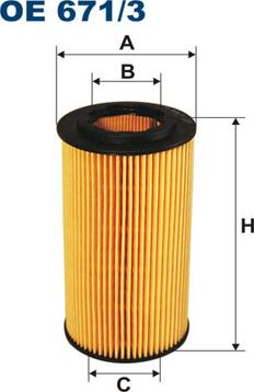 Filtron OE671/3 - Ölfilter alexcarstop-ersatzteile.com