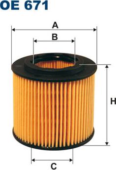 Filtron OE671 - Ölfilter alexcarstop-ersatzteile.com