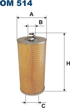 Filtron OM514 - Ölfilter alexcarstop-ersatzteile.com