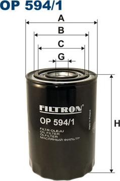 Filtron OP594/1 - Ölfilter alexcarstop-ersatzteile.com