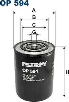 Filtron OP594 - Ölfilter alexcarstop-ersatzteile.com