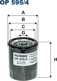 Filtron OP595/4 - Ölfilter alexcarstop-ersatzteile.com