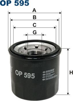 Filtron OP595 - Ölfilter alexcarstop-ersatzteile.com