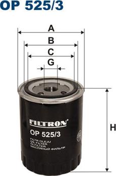 Filtron OP525/3 - Ölfilter alexcarstop-ersatzteile.com