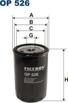 Filtron OP526 - Ölfilter alexcarstop-ersatzteile.com