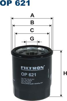 Filtron OP621 - Ölfilter alexcarstop-ersatzteile.com