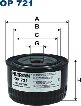 Filtron OP721 - Hydraulikfilter, Automatikgetriebe alexcarstop-ersatzteile.com