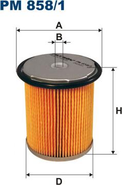 Filtron PM858/1 - Kraftstofffilter alexcarstop-ersatzteile.com