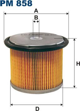 Filtron PM858 - Kraftstofffilter alexcarstop-ersatzteile.com